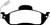 EBC 98 Mercedes-Benz M-Class (ML) ML320 3.2 Redstuff Front Brake Pads