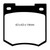 EBC DP3106C Redstuff Ceramic Front Brake Pads, Sunbeam Tiger 4.7 1967-1968