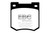 EBC DP2106 Greenstuff 2000 Front Brake Pads, Ford Cortina 1.6 1967-1970