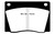 EBC DP4108R Yellowstuff Front Brake Pads, Ac 428 7.0 1967-1974