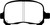 EBC DP41195R Yellowstuff Front Brake Pads, Chevrolet Prism 1.8 1998-2002