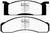 EBC DP21158 Greenstuff 2000 Front Brake Pads, Ford Fairlane 4.1 1970