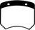 EBC DP2102 Greenstuff 2000 Front Brake Pads, Rover Mini 1275 (10in Wheels) 1970-1973
