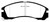 EBC DP4954R Yellowstuff Rear Brake Pads, Dodge B150 B1500 Cargo 1500 Van 1/2 Ton 1998-2002