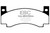 EBC DP41176R Yellowstuff Front Brake Pads, Amc Ambassador 4.2 1971-1972