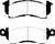 EBC DP21145 Greenstuff 2000 Front Brake Pads, Buick Apollo 4.1 1973-1974
