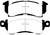 EBC 73-74 Buick Apollo 4.1 Redstuff Front Brake Pads