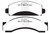 EBC DP41241R Yellowstuff Front Brake Pads, Chevrolet C30 (JB8) 1974-1980