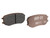 EBC Racing 06-13 Chevrolet Corvette (C6) Z06 7.0L SR-11 Sintered Race Front Brake Pads