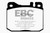 EBC 76-79 Mercedes-Benz 230 Greenstuff Front Brake Pads