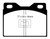 EBC 76-85 Porsche 924 2.0 Redstuff Front Brake Pads