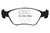 EBC DP41362R Yellowstuff Front Brake Pads, Volvo C70 2.3 Turbo T5 (16in Wheels) 1998-2005