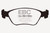 EBC DP41362R Yellowstuff Front Brake Pads, Volvo C70 2.3 Turbo T5 (16in Wheels) 1998-2005