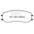 EBC Racing Porsche 991 GT3 Cup MR (w/PFC Brakes) SR-11 Sintered Race Front Brake Pads