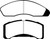 EBC DP41151R Yellowstuff Front Brake Pads, Ford Fairmont 2.3 1978-1983