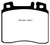 EBC DP3963C Redstuff Ceramic Front Brake Pads, Mercedes-Benz CL500 5.0 1998-1999