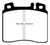 EBC DP4963R Yellowstuff Front Brake Pads, Mercedes-Benz CL500 5.0 1998-1999