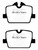 EBC Racing 2019+ BMW Z4 G29 / 2020+ Toyota GR Supra (w/13in Rear Rotors) RP-X Race Rear Brake Pads
