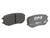 EBC Racing Porsche 991 GT3 Cup (PFC Brakes 28/26mm) Rear RP-X Racing Brake Pads