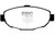 EBC DP41007R Yellowstuff Front Brake Pads, Lexus SC300 3.0 1999-2001