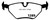 EBC DP41289R Yellowstuff Rear Brake Pads, BMW Z3 2.5 1999-2002