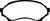 EBC DP21302 Greenstuff 2000 Front Brake Pads, Mazda Protege 1.6 1999-2002
