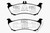 EBC 99-02 Mercedes-Benz M-Class (ML) ML320 3.2 Ultimax2 Rear Brake Pads