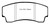 EBC 99-02 Noble M12 2.6 Twin Turbo Redstuff Rear Brake Pads