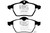 EBC DP41443R Yellowstuff Front Brake Pads, Saab 9-3 2.0 Turbo 1999-2002