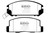 EBC DP21107 Greenstuff 2000 Rear Brake Pads, Toyota MR2 1.8 1999-2002