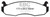EBC DP61786 Greenstuff 6000 Elite Front Brake Pads, Am General H1 12100 GVW 1999-2003