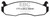 EBC DP61786 Greenstuff 6000 Elite Front Brake Pads, Am General H1 12100 GVW 1999-2003