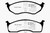 EBC DP21623 Greenstuff 2000 Front Brake Pads, Chrysler 300M 3.5 1999-2004