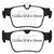 EBC 2022+ Volkswagen GTi Mk8 2.0T Rear Ultimax Brake Pads
