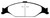 EBC DP51242NDX Bluestuff Front Brake Pads, Ford Mustang 3.8 1999-2004