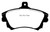 EBC 99-04 Volvo S40 1.9 Turbo T4 (200 BHP) Redstuff Front Brake Pads