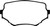 EBC DP61099 Greenstuff 6000 Elite Front Brake Pads, Suzuki Grand Vitara 2.5 1999-2005
