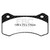 EBC Racing Wilwood 6620 Front SR-21 Sintered Race Brake Pads