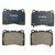 Bosch BP1001 Bosch QuietCast Front Brake Pads, Volvo S60R/V70R