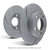 EBC GD7282 GD Sport 302mm Rear Brake Rotor (Pair), Ford Escape 2.3 Hybrid 2005-2009