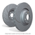 EBC GD7608 GD Sport 345mm Rear Brake Rotor (Pair), Ford Explorer 3.5 Twin Turbo 4WD 2013+