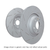 EBC USR7474 USR Slotted 290mm Rear Brake Rotor (Pair), Chrysler Town & Country 3.3 (15in Wheels) 1996-2000