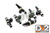 DeatschWerks 93-98 Toyota Supra TT (14mm O-Ring for Top Feed) Bosch EV14 1500cc Injectors (Set of 6)