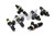 DeatschWerks 93-98 Toyota Supra TT (11mm O-Ring for Top Feed) Bosch EV14 1200cc Injectors (Set of 6)