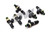 DeatschWerks 93-98 Toyota Supra TT (11mm O-Ring for Top Feed) Bosch EV14 1200cc Injectors (Set of 6)