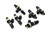 DeatschWerks 93-98 Toyota Supra TT (11mm O-Ring for Top Feed) Bosch EV14 1200cc Injectors (Set of 6)