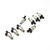 DeatschWerks Universal 1800cc Low Impedance 14mm Upper Injector - Set of 8