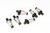 DeatschWerks Universal 1800cc Low Impedance 14mm Upper Injector - Set of 6