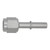 DeatschWerks 6AN Female Flare Swivel to 5/16in Male EFI Quick Disconnect - Anodized DW Titanium