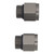DeatschWerks DW350iL 8ORB Male to Metric Female Plumbing Kit to Replace Bosch 044 (Incl. O-Ring)